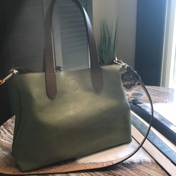 Coco+Carmen Handbag Purse Crossbody Luggage strap NWT - Picture 13 of 13